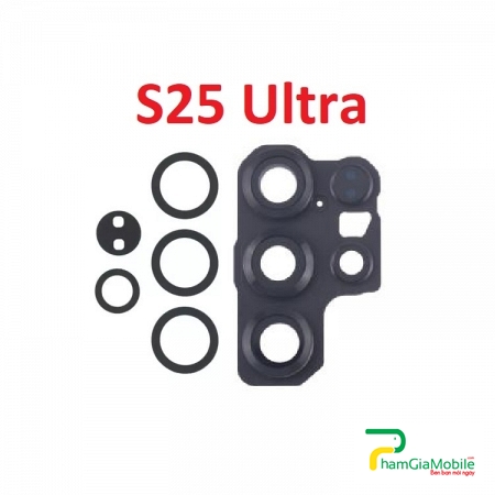 Mặt Kính Camera Sau Samsung Galaxy S25 Ultra SM-S938B Dành Để Thay Thế Kính Camera Trầy, Vỡ, Bể Linh Kiện Thay Thế